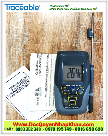 Traceable 4430, Nhiệt kế Que thăm nhiệt -50 đến 300 °C Traceable@ 4430 Kangaroo™ Thermometer 